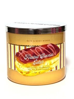 TOASTED COCONUT ECLAIR 3-Wick Candle